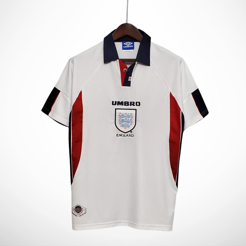 Camisa Inglaterra Titular 98/99 - Versão Retro – Loja Mega Manto