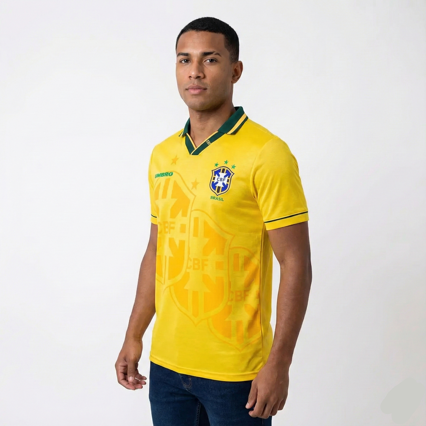 Camisa Retrô Seleção Brasil 1994 I