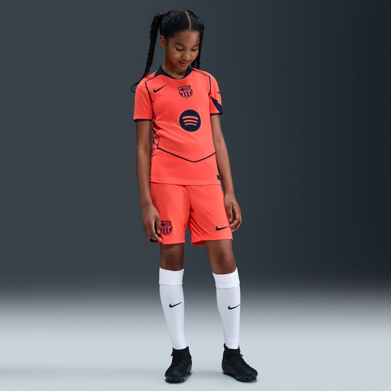 Camisa Infantil Barcelona Nike Total 90 III 2025/26