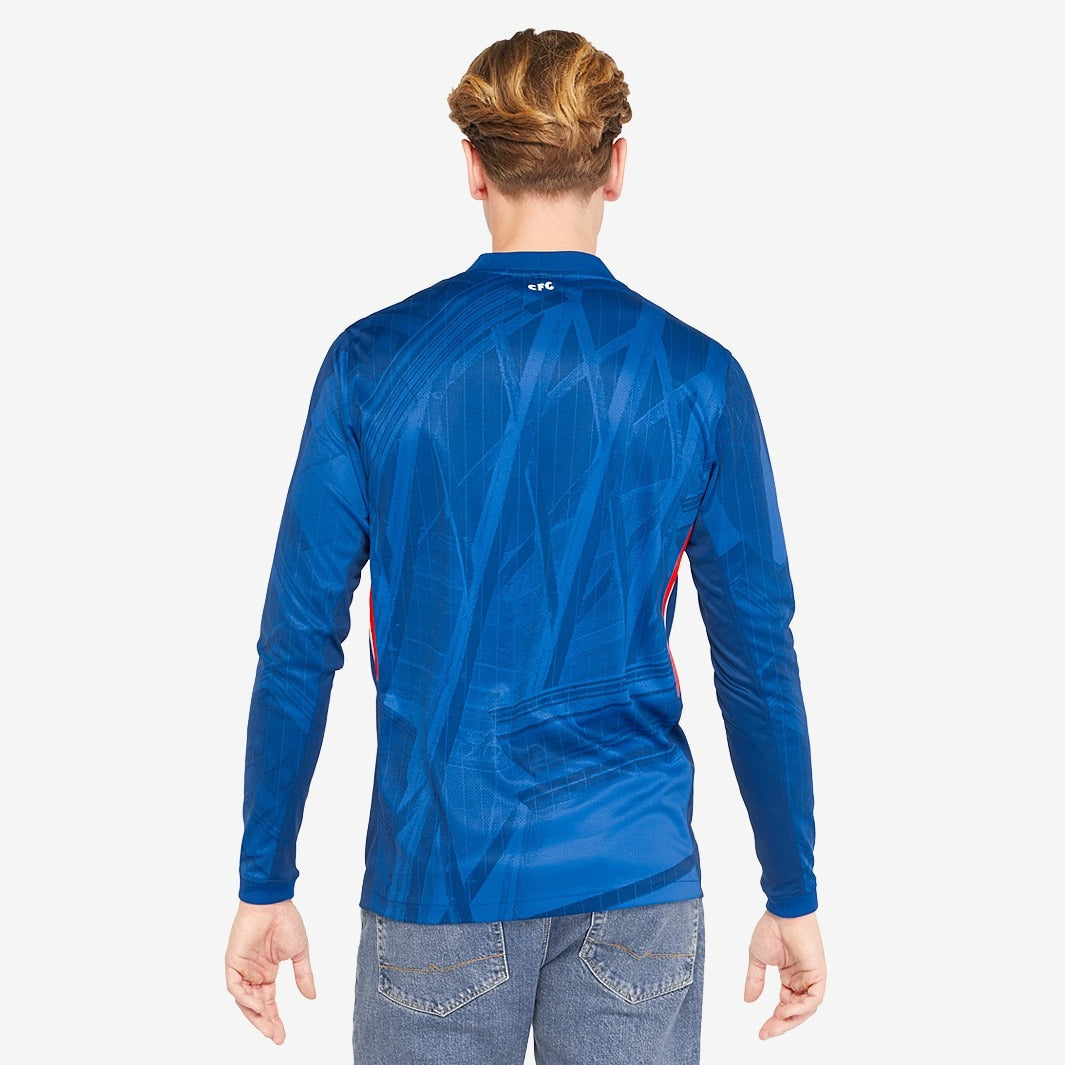 Camisa Nike Chelsea 2025/26 I Manga Longa Torcedor