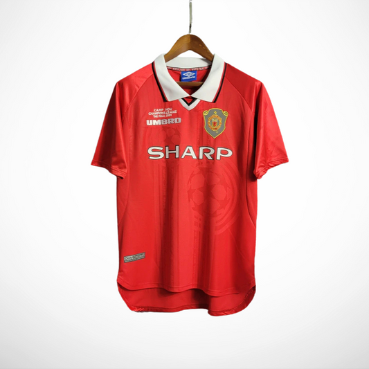 Camisa Manchester United Titular 1999 - Versão Retro