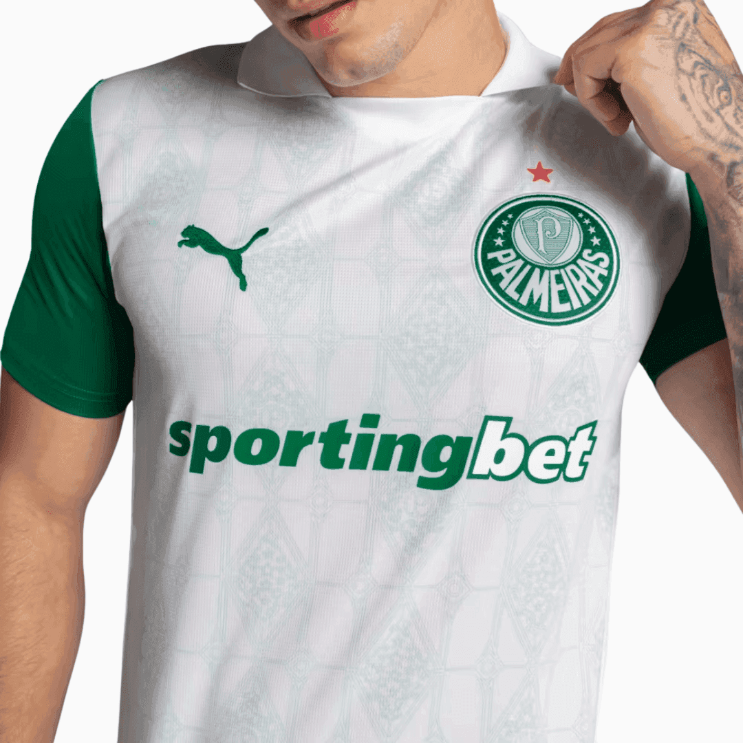 Camisa Puma Palmeiras 2025/26 II - G. GOMÉZ N° 15