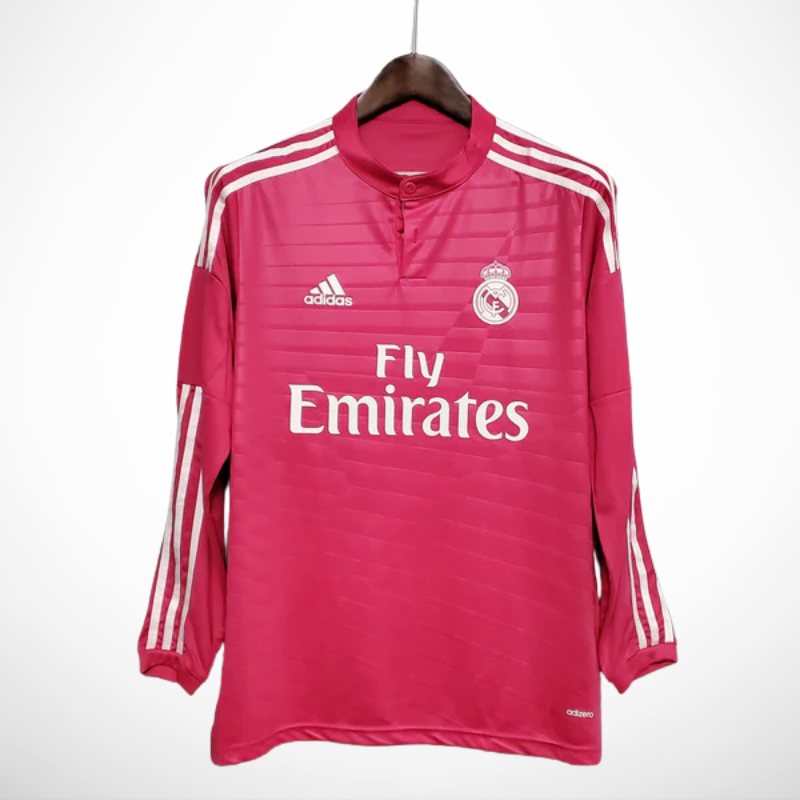 Camisa Real Madrid Reserva 14/15 - Versão Retro Manga Longa