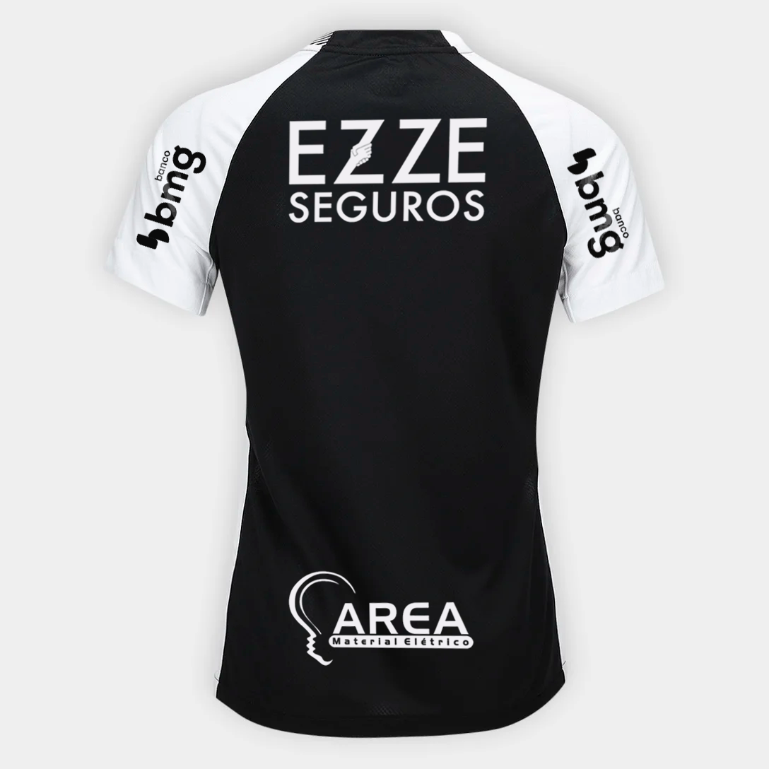 Camisa Feminina Nike Corinthians 2025/26 II Torcedor Com Patrocínios