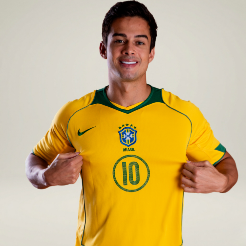 Camiseta Nike Brasil 2004 Total 90
