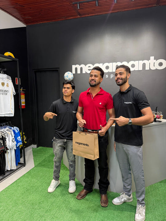 Cliente da Mega Manto Sport