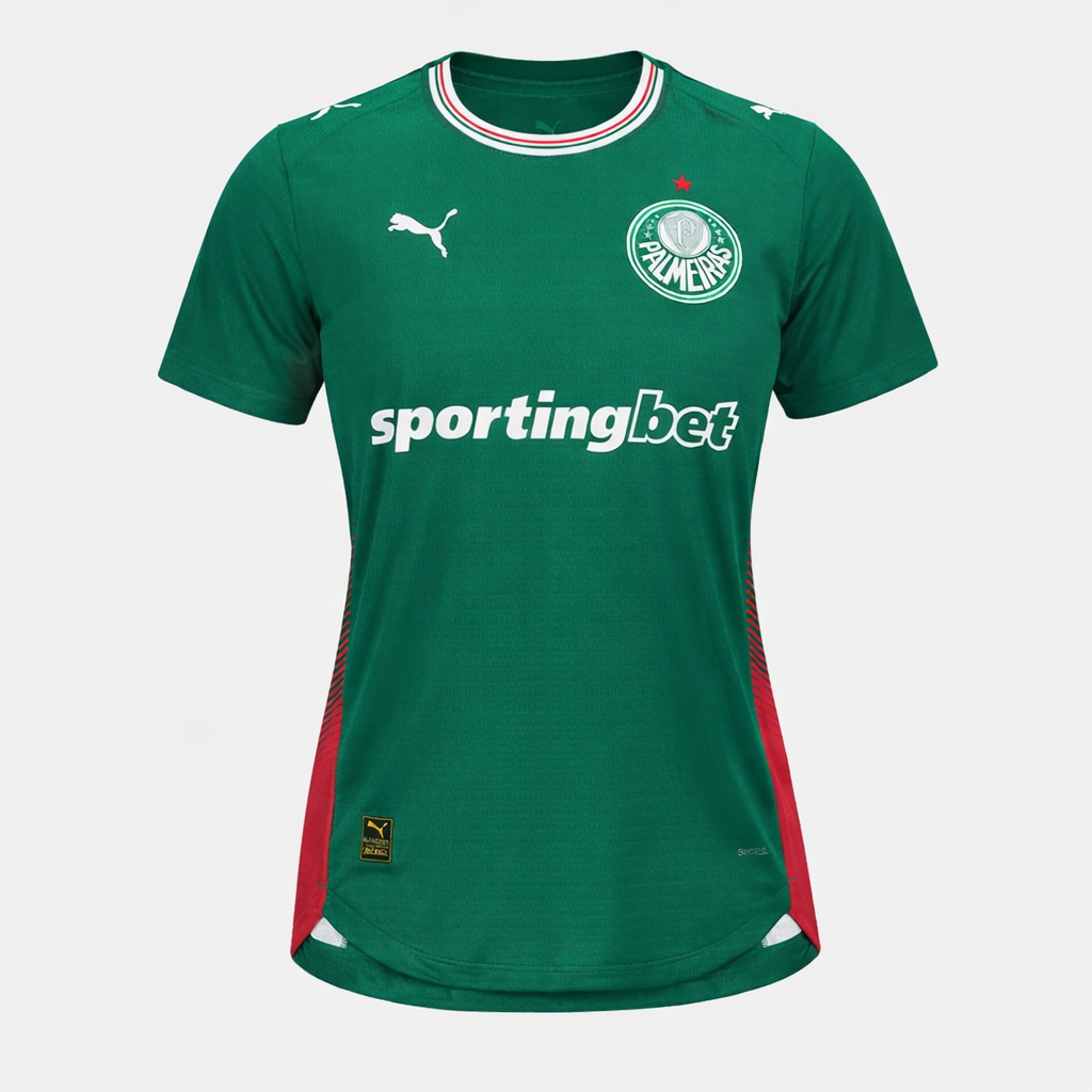Camisa Puma Palmeiras Home 2026/27 Feminina