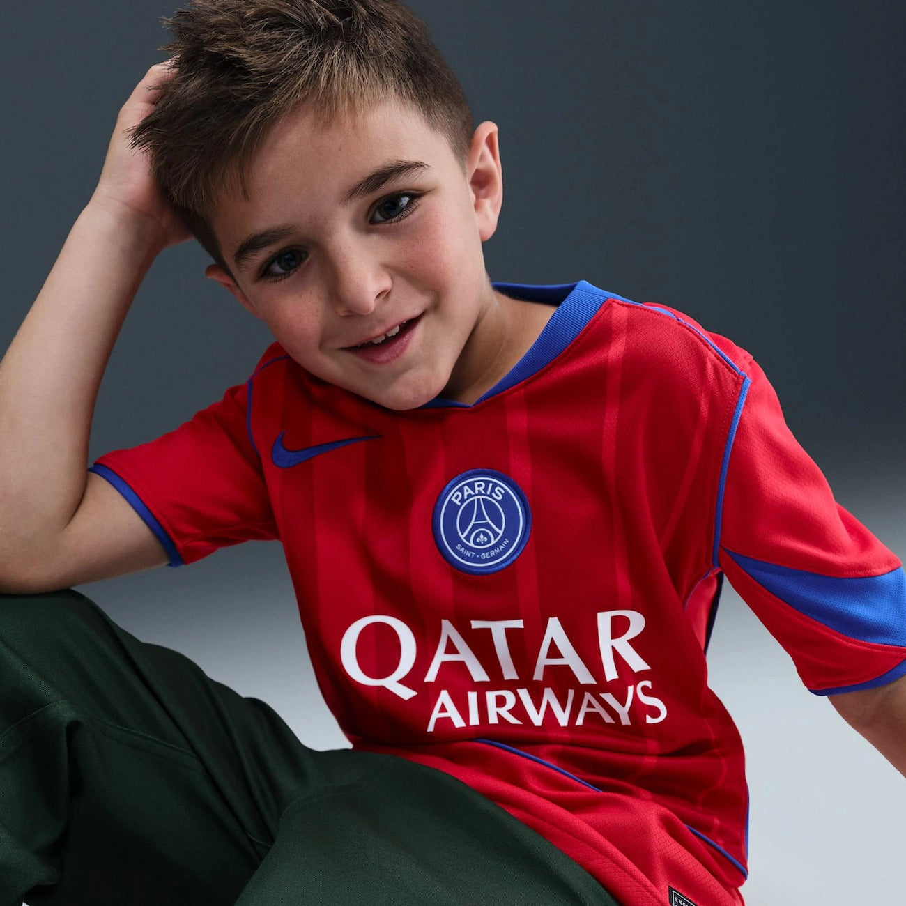 Camisa Infantil Nike Paris Saint Germain Third 2025/26