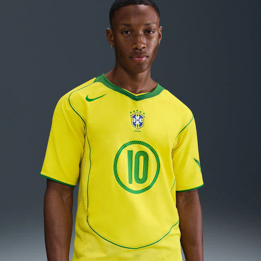 Camisa Brasil Nike Total 90 Ronaldinho Masculina