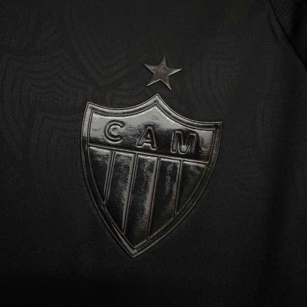 Camisa All Black Atlético Mineiro Adidas 2025/26 Masculino