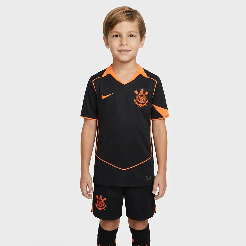 Conjunto Infantil Nike Corinthians 2025/26 III