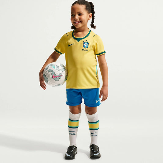 Conjunto Infantil Nike Brasil 2026/27 I