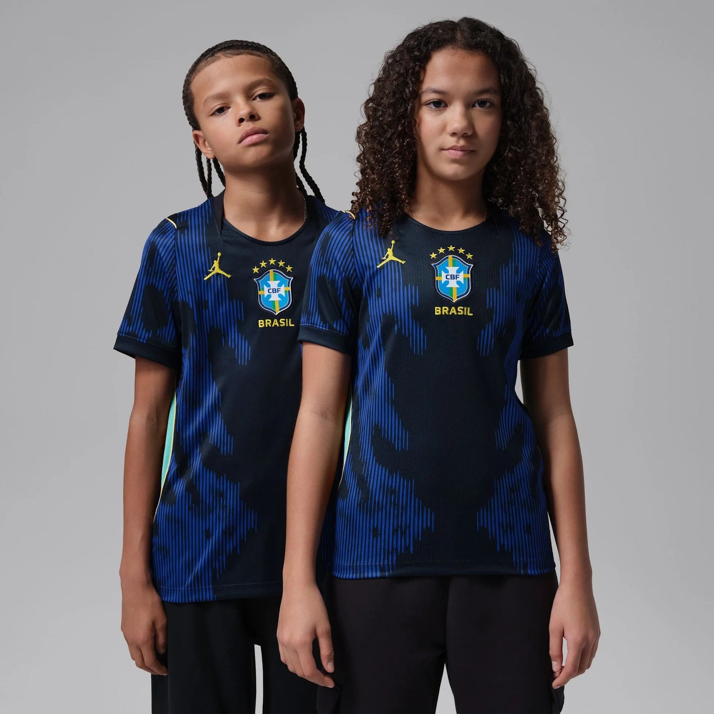 Conjunto Infantil Nike Brasil 2026/27 II