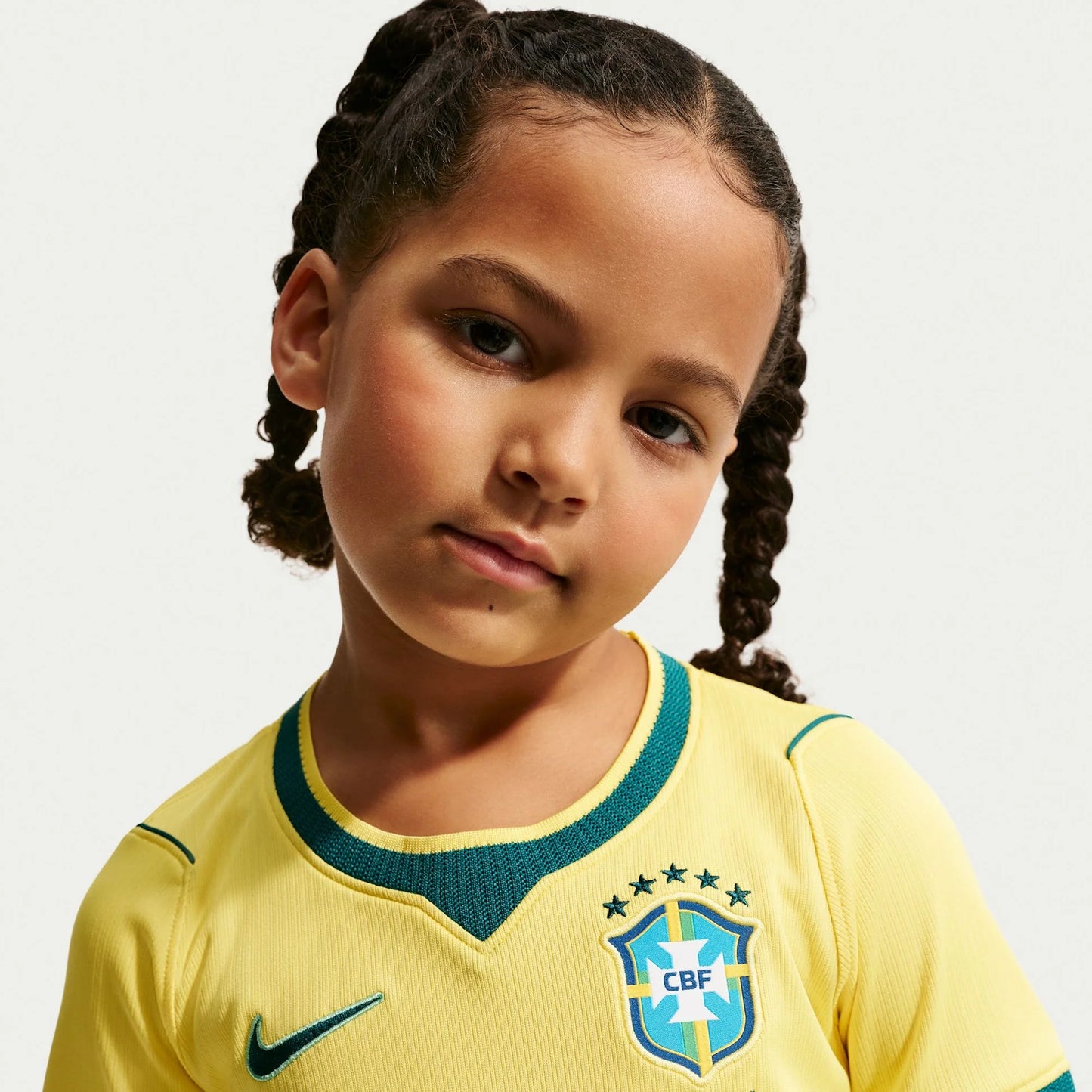 Conjunto Infantil Nike Brasil 2026/27 I